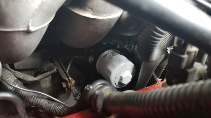 I will say that a white filter is infinitely better than a black one. Now I can actually see it. Unsure about the nut though. Do people actually tighten these so much that they have trouble removing them..?